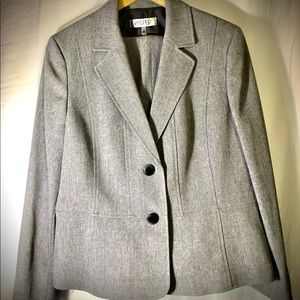 Kasper - Ladies Gray Blazer & Slacks